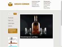 Tablet Screenshot of gravocorner.ch